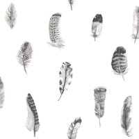 Global Fusion - Tapete Indianer Feder