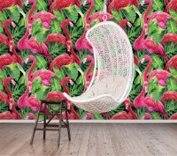 Global Fusion - Tapete Flamingo