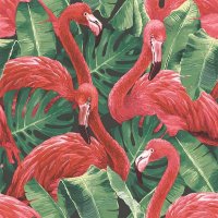 Global Fusion - Tapete Flamingo