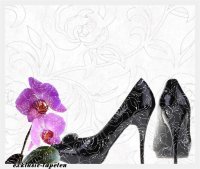 XXL wallpaper High Heel 5 x 3,33 Meter (150g Vlies)