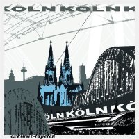 XL wallpaper City Cologne 4 x 2,67 Meter (150g Vlies)