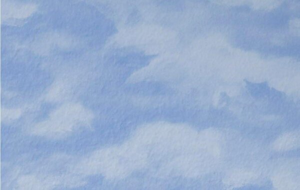 Papiertapete Kinderzimmer Wolken Himmel