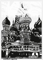 XL wallpaper City Moscow 4 x 2,67 Meter (150g Vlies)