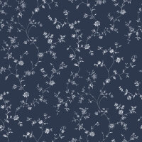 Mininatures Tapeten Landhausstil Blumen Floral