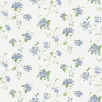 Mininatures Tapeten Landhausstil Blumen Floral