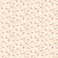 Mininatures Tapeten Landhausstil Rosen Floral