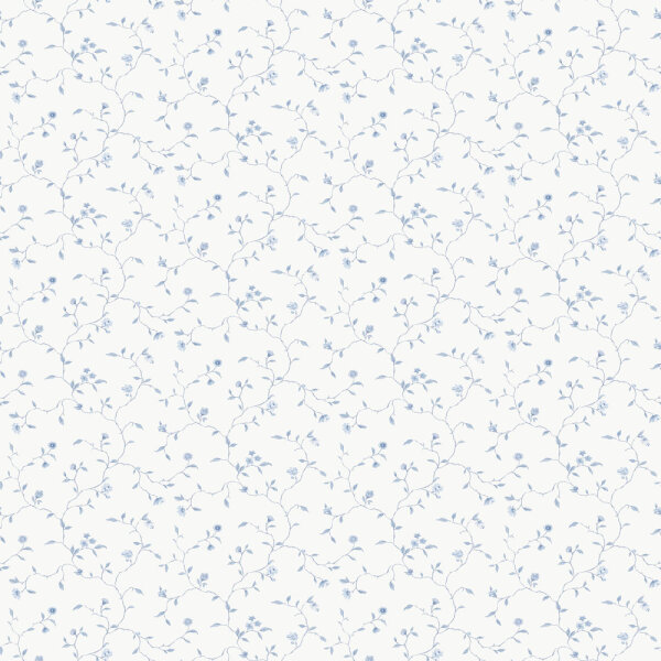 Mininatures Tapeten Landhausstil Blumen Floral