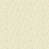 Mininatures Tapeten Landhausstil Blumen Floral