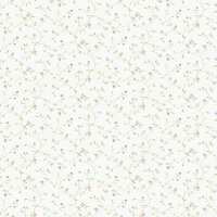Mininatures Tapeten Landhausstil Blumen Floral