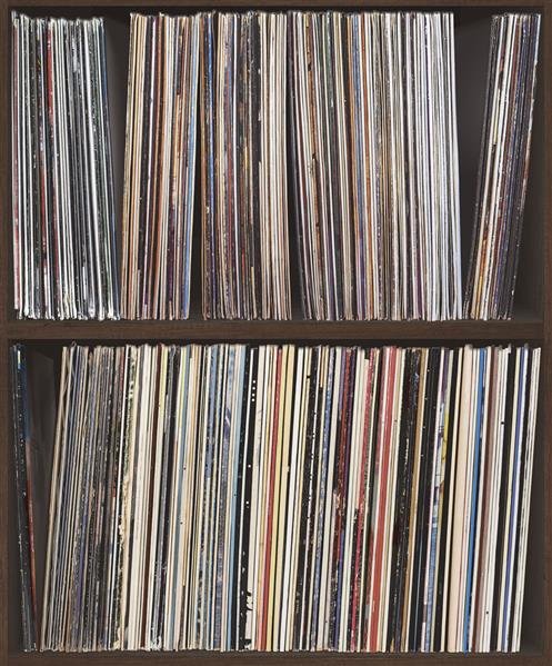 Grunge Tapeten Schallplatten