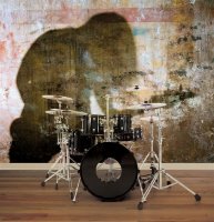 Grunge Rock  Wallpaper 250 x 318 cm (HxB)