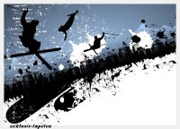 M wallpaper Freestyle 1,33 x 2 Meter (150g Vlies)