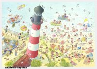 M wallpaper Lighthouse 1,33 x 2 Meter (150g Vlies)