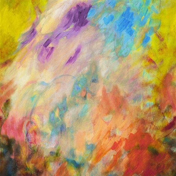 Panel  A Tribute to Kandinsky 3 X 3 Meter