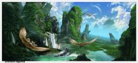 XL wallpaper Skyrays 4 x 2,67 Meter (150g Vlies)
