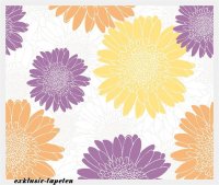 XL wallpaper Flower 4 x 2,67 Meter (150g Vlies)