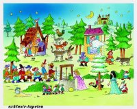 XL wallpaper Fairy tale 4 x 2,67 Meter (150g Vlies)