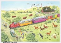 XL wallpaper Train 4 x 2,67 Meter (150g Vlies)