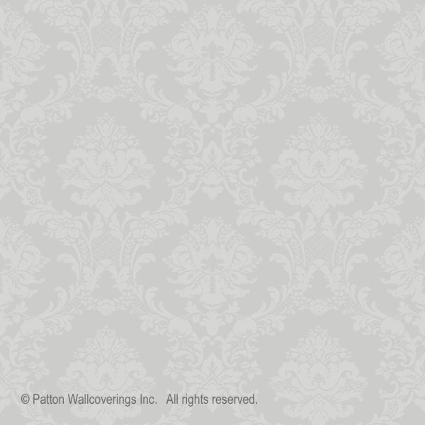 Simply Silks Tapete Barock silber