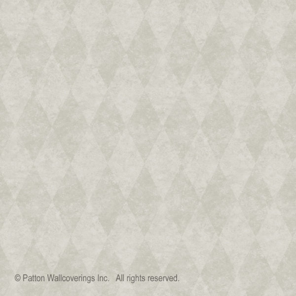 Simply Silks Tapete Rauten silber