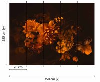 Fototapete 3,5 x 2,55 M. Blossom Variety 2