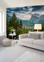 Fototapete 3,5 x 2,55 M. Mountain Views