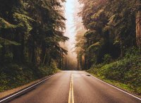 Fototapete 3,5 x 2,55 M. Road Trip