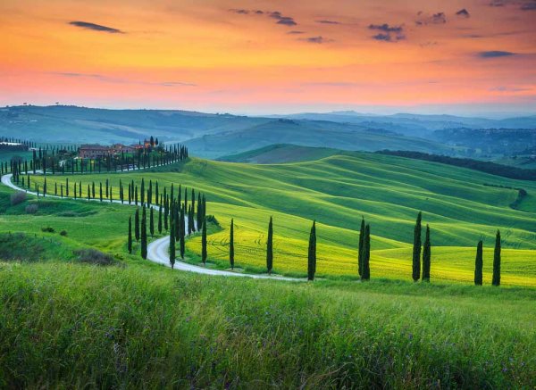 Fototapete 3,5 x 2,55 M. Tuscany 1
