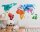 Fototapete 3,5 x 2,55 M. Colourful World 1