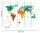 Fototapete 3,5 x 2,55 M. Colourful World 3