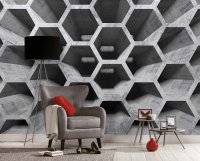 Fototapete 3,5 x 2,55 M. Honeycomb Structure 1
