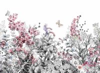 Fototapete 3,5 x 2,55 M. Flower Painting