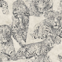 Blooming Tapeten Leopard