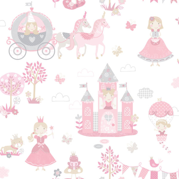 Tiny Tots Kinderzimmer Tapeten Prinzessin | 2025