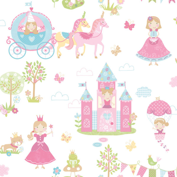 Tiny Tots Kinderzimmer Tapeten Prinzessin | 2025