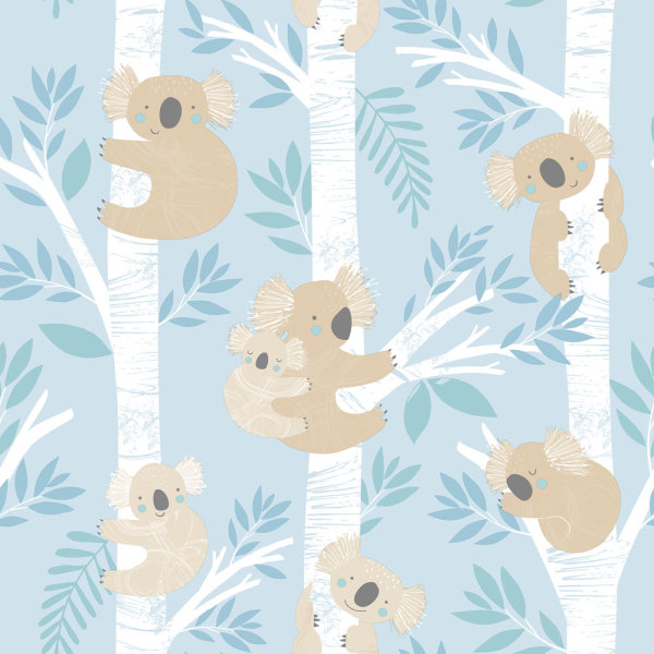 Tiny Tots Kinderzimmer Tapeten Koala | 2025