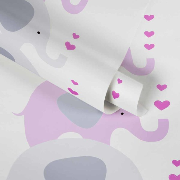 Little Love A.S. Création Tapete mit Tieren