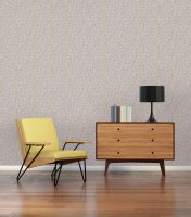 Jungle Chic Architects Paper Tapete in Holzoptik