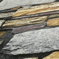 Premium Design Wallpaper Tapete Stein Naturstein Mauer