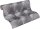 Vliestapete Move your Wall Stappmuster 3D Optik grau