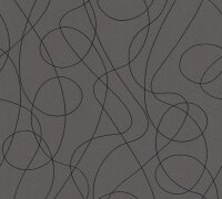 Vliestapete Life Tapete grafisch grau metallic