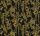 XL Vliestapete Blumen Floral schwarz gold grün 1,06 M. breit