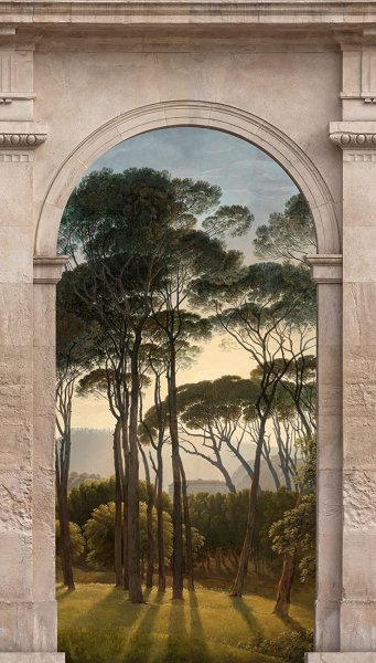 Fototapete Vlies Motiv Mediterrane Landschaft 159 x 280 cm ( bxh )