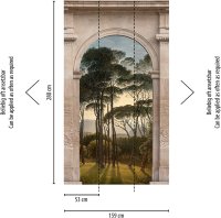 Fototapete Vlies Motiv Mediterrane Landschaft 159 x 280...