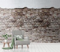 Fototapete Vlies Motiv Backstein Steinoptik 159 x 280 cm ( bxh )