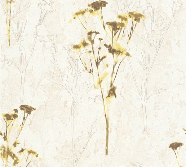 Vliestapete Free Nature Wiesenschaumkraut