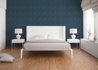 2 Rollen Architects Paper Luxus Tapete Blau Silber