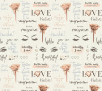 XL Rollen Vliestapete 1,06 M. breit Beauty Kosmetik Studio