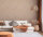 Tapete Terra Fliesen Optik  Orient Beige