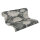 Tapete Attractive Blumen Floral schwarz